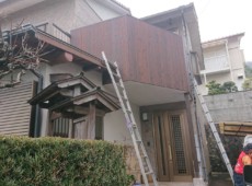 板壁張替え工事
