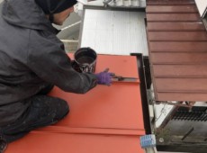屋根板金塗装工事👷♂️