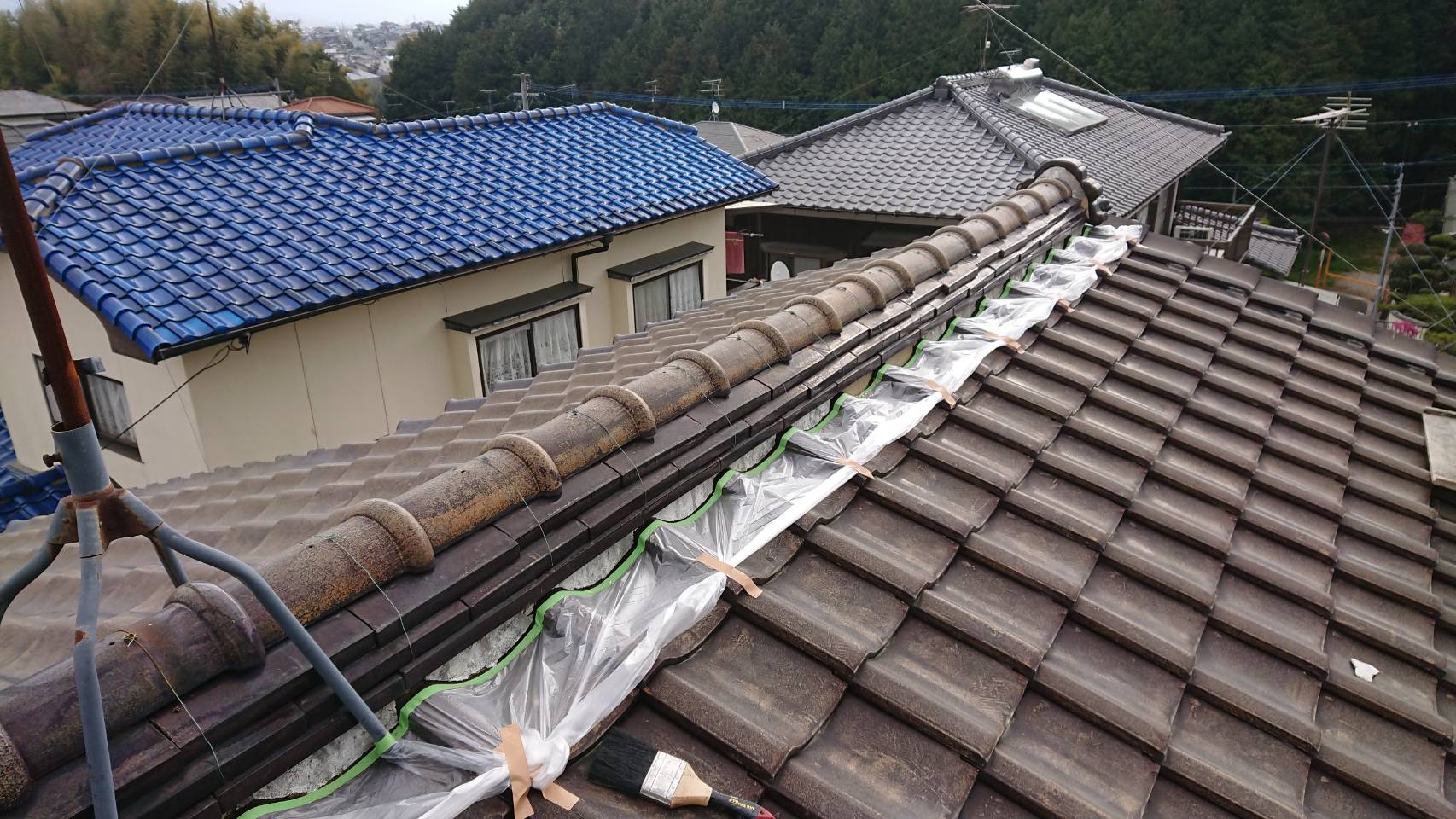 漆喰工事👷♂️