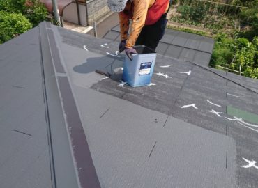屋根塗装工事 工程3